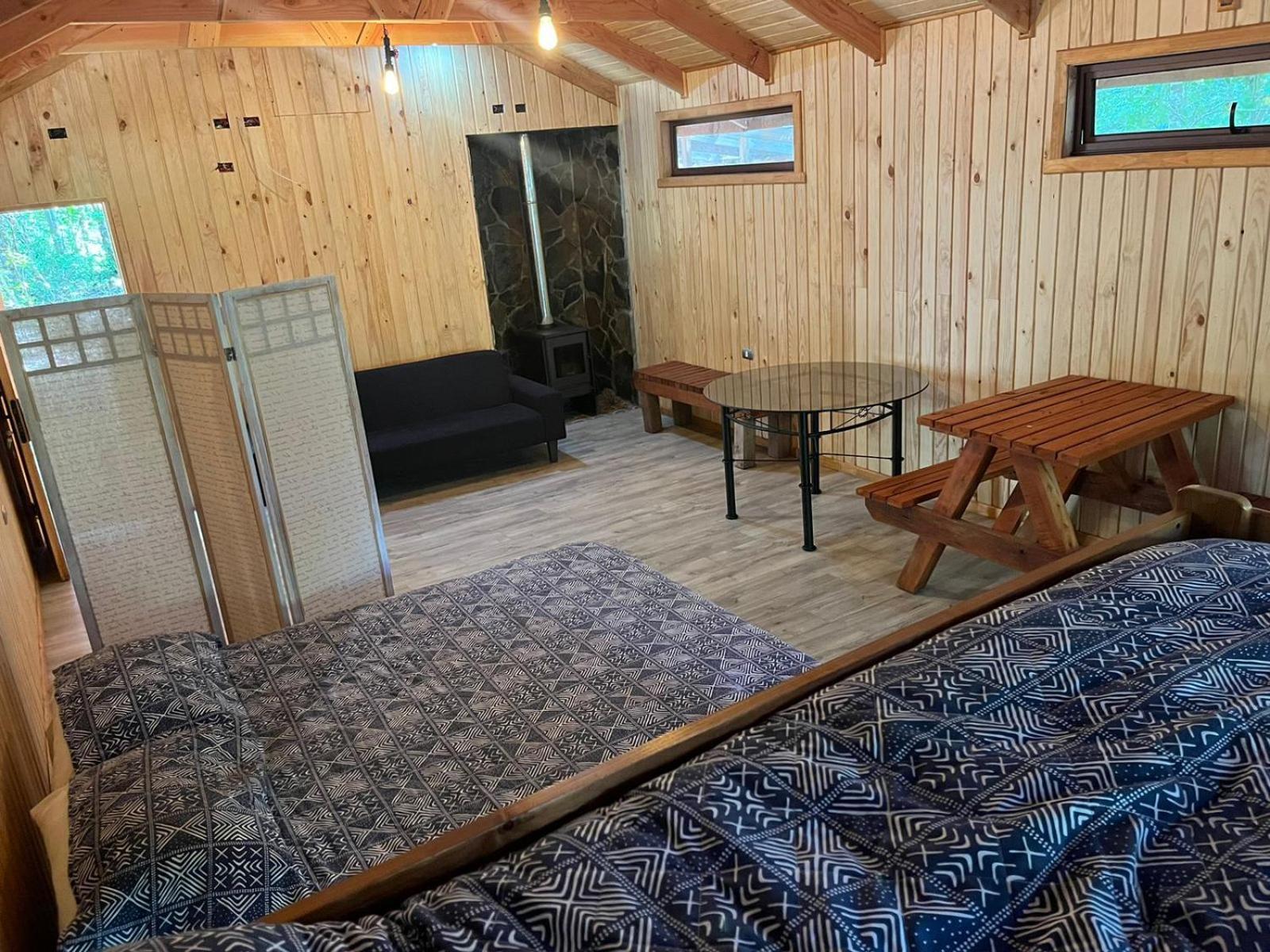 Вилла Llaima Camp Куракаутин Экстерьер фото
